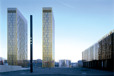 Az Európai Unió Bíróságának (EUB) épülete