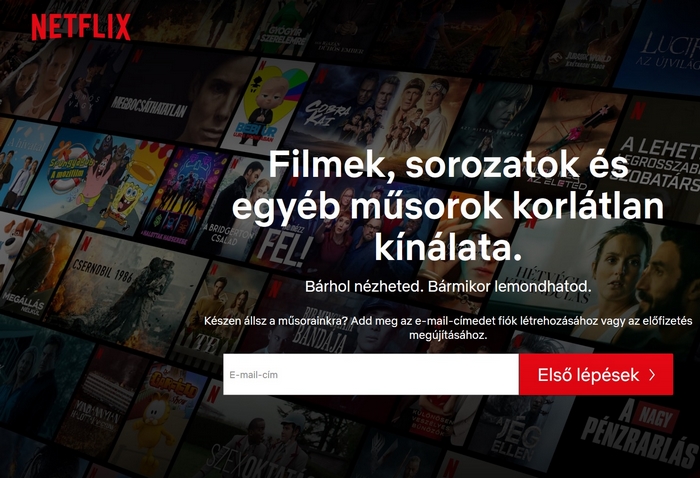 Streaming szolgáltatás - digitális tv - Netflix