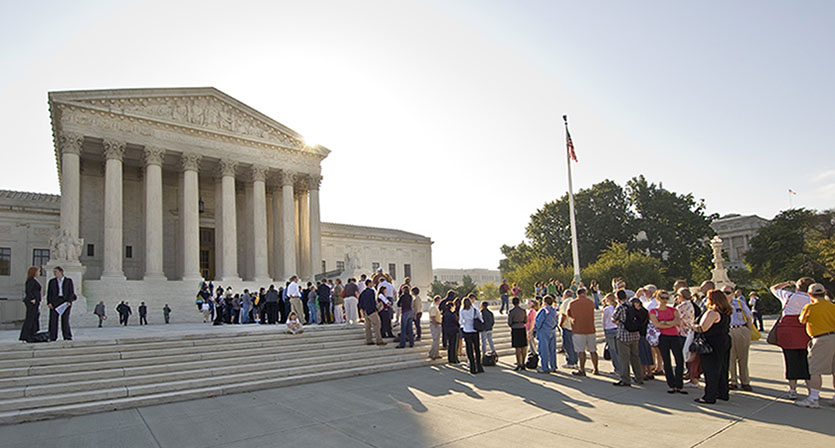 Amerikai Legfelsőbb Bíróság épülete (forrás: US Supreme Court)