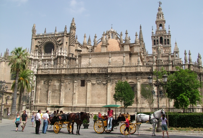Intelligens turizmus európai fővárosai 2023 - Sevilla, a katedrális