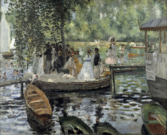 Szépművészeti Múzeum, Renoir-kiállítás 2023, La Grenouillère