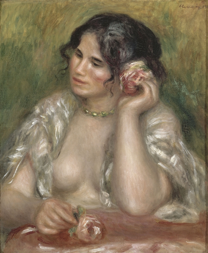 Szépművészeti Múzeum, Renoir-kiállítás 2023, Gabrielle rózsával