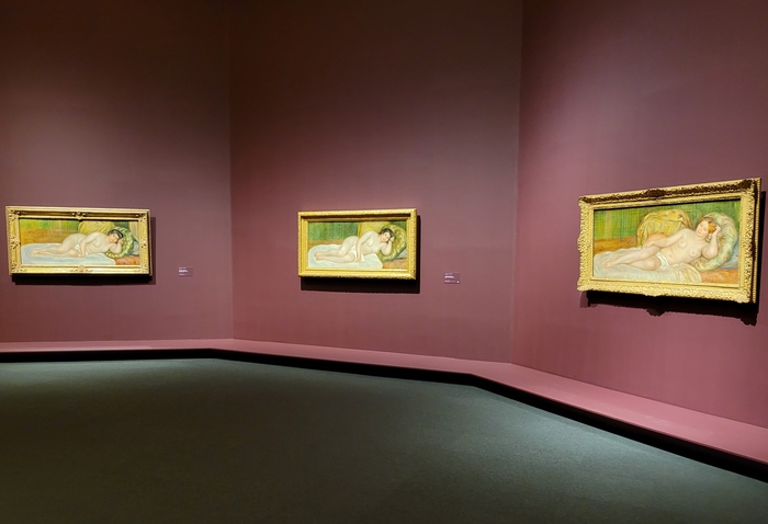 Szépművészeti Múzeum, Renoir-kiállítás 2023, együtt a három akt