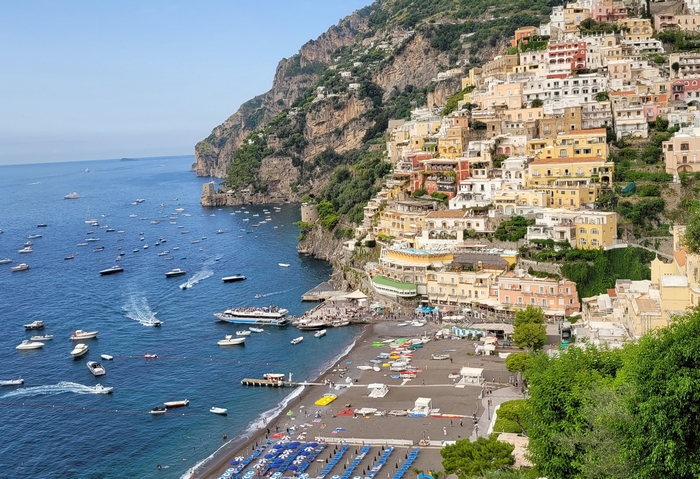 Idegenforgalom, turizmus, utazás, programajánló 2024, tengerpart, Positano